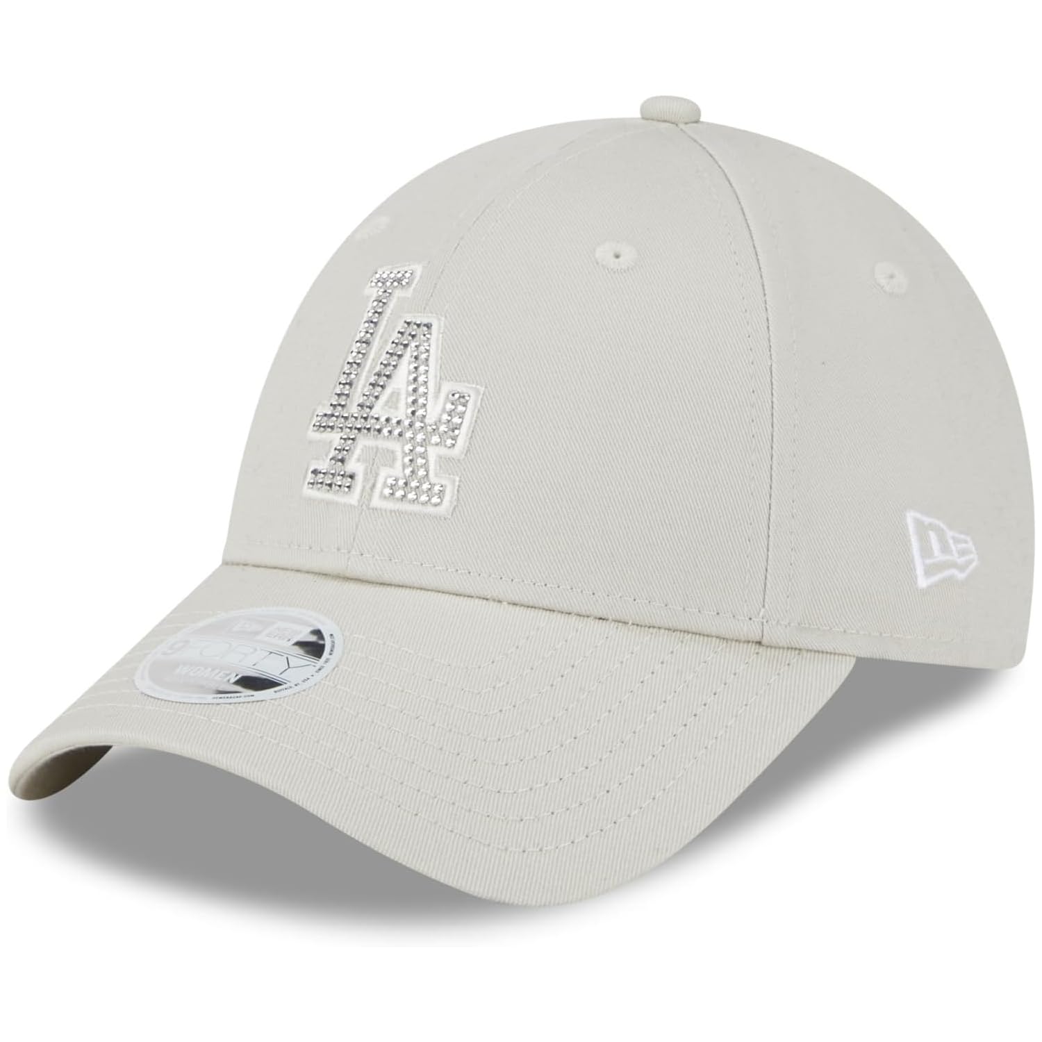 

Cap Hat Rhinestone 9forty 940 LA Los Angeles Dodgers Beige Logo DIAMANTE [New Era] Women s [Item]