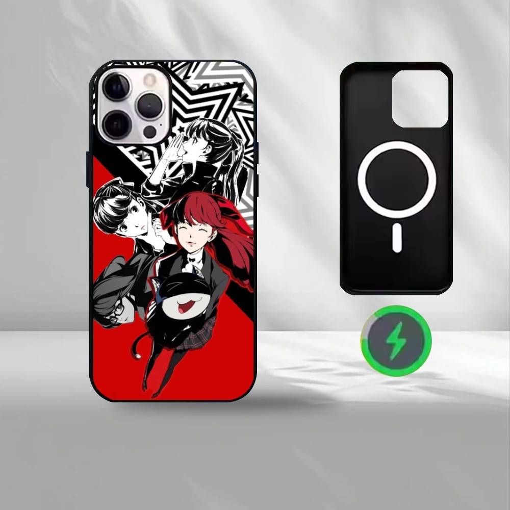 Kasumi Persona Yoshizawa 5  Phone Case For iPhone17,16,15,14,13,12,11 Plus,For Magnetic Wireless Charge Cover
