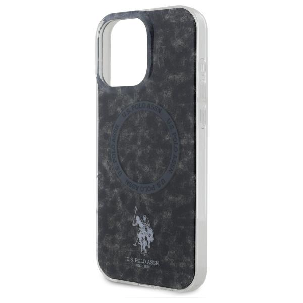 Us Polo Ushmp16Xhocldpk Iphone 16Pro Max 6.9 Czarny/Black Iml Ring Magsafe