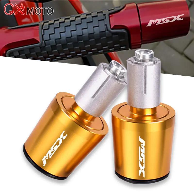 

Motorcycle CNC Handle Bar Handlebar Grips Cap End handle Plugs cap Accessories For Honda MSX125 Grom MSX 125 2013-2020 2019 2018 зелений