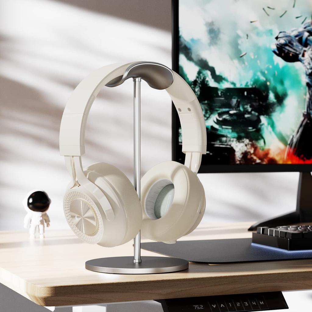 SITOAT P1 Bluetooth Wireless Up to 55 Hours of Deep Lightweight Adjustable Battery Level Gaming Low Detachable Wired and Wireless Bluetooth with