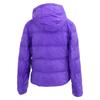 PRADA [Good condition/domestic regular] 290543 R192 Triangle logo plate hooded down jacket Jacket 42 purpleUsed