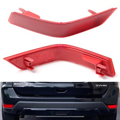 Luz Antiniebla Trasera Parachoques Coche Reflector Freno Trasero Lado Izquierdo y Derecho 2 piezas Para Nissan X-Trail T32 2017 2018 2019 2020 Rogue X Trail T32