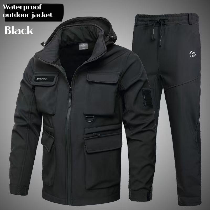 Luxury Training Suit Men Men's Sports Suits Tracksuit Sports Suit Man Clothes Waterproof Windproof and Warm Assault Suit