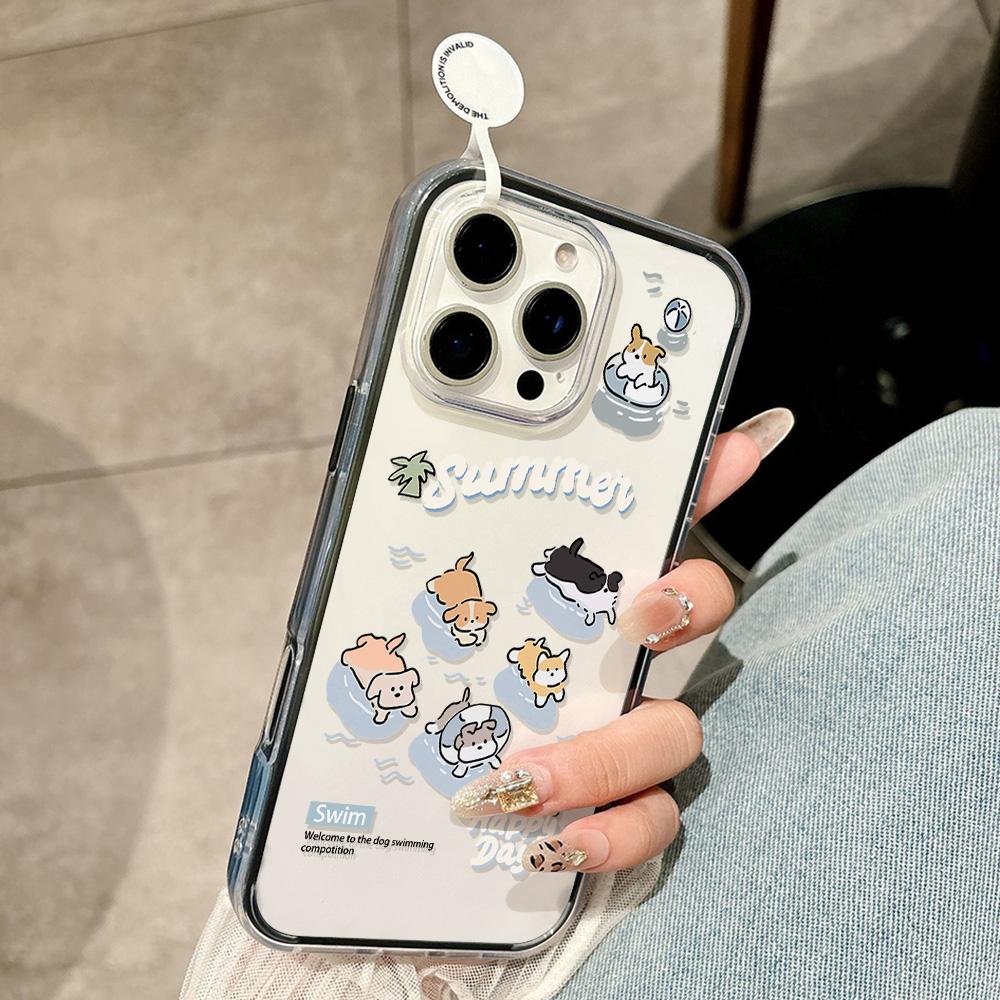 Painted Phone Case for iPhone 17 11 12 13 14 15 16 iPhone 17 12 13 14 15 16 Pro 17 12 13 14 15 16 Pro Max  High Quality Painted Animal Cute Phone Case