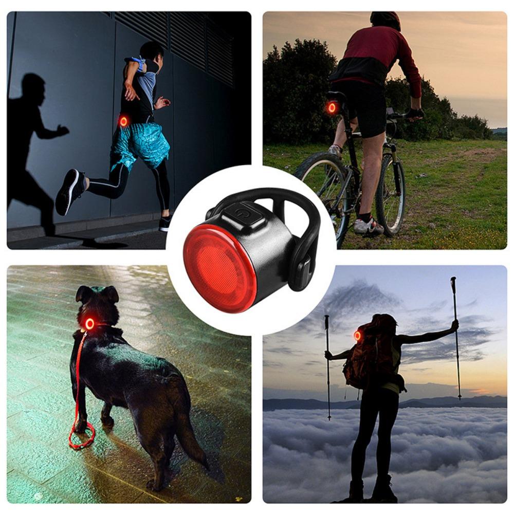 USB Highlight Bicycle Tail Light, Mountain Bike Headlight Set, Night Riding Safety Warning Light