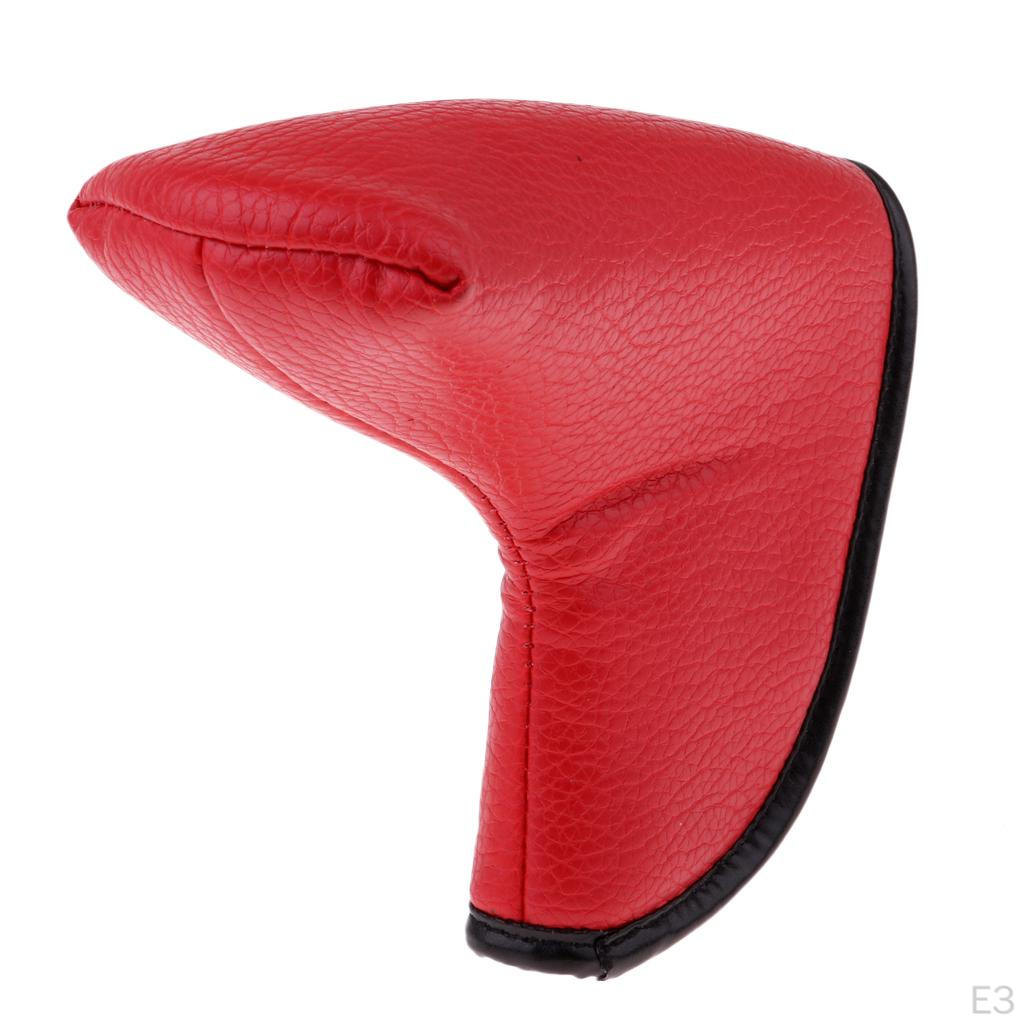 7.8 cm/ 6.9 x 5.9 3 inch Golf Putter Cover Headcover Blade Putters Covers Bag Gift Prize for