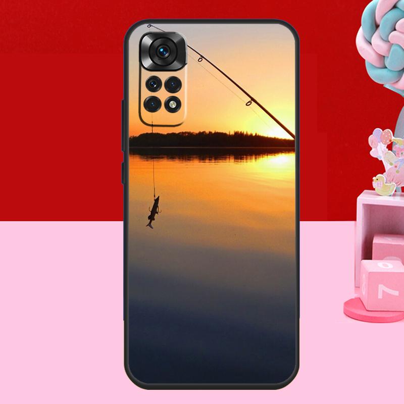 

Fishing Rod Case For Xiaomi Redmi Note 14 13 12 10 11 15 Pro Plus Redmi 15 C 10C 12C 13C 14C Soft Cover Redmi Note 12 4G