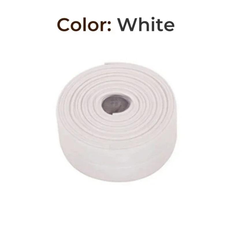 1 Roll PVC Sealing Strip Tape for Bathroom Bath Toilet Kitchen Caulk Tape Self Adhesive Waterproof Wall Sticker Mold Proof Tapes