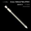 BROPPE Magnetic Cross Screwdriver with Electric Drill and Pneumatic Nozzle Head