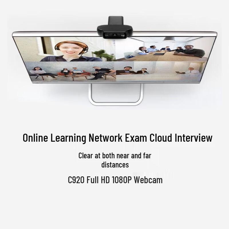 Logitech C920 Pro HD Webcam with Microphone