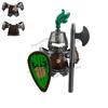 Medieval Military Soldiers Figures MOC Building Blocks Castle Black Eagle Wolf Octopus Griffin Ancient Knight Waffen Bricks Toys