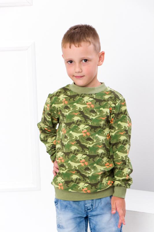 Stylish Boys’ Sweatshirt – Round Neck & Stretch Cuffs, Any Season, 6069-055-4 HC