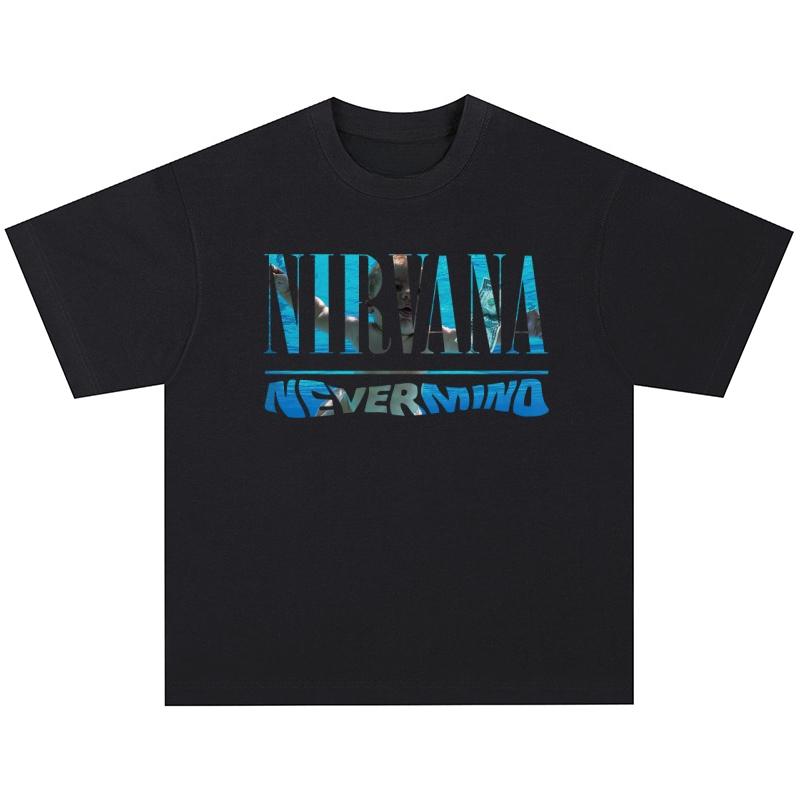 Nirvana Nevermind Baby Swimming Graphic T-shirt XXXXL