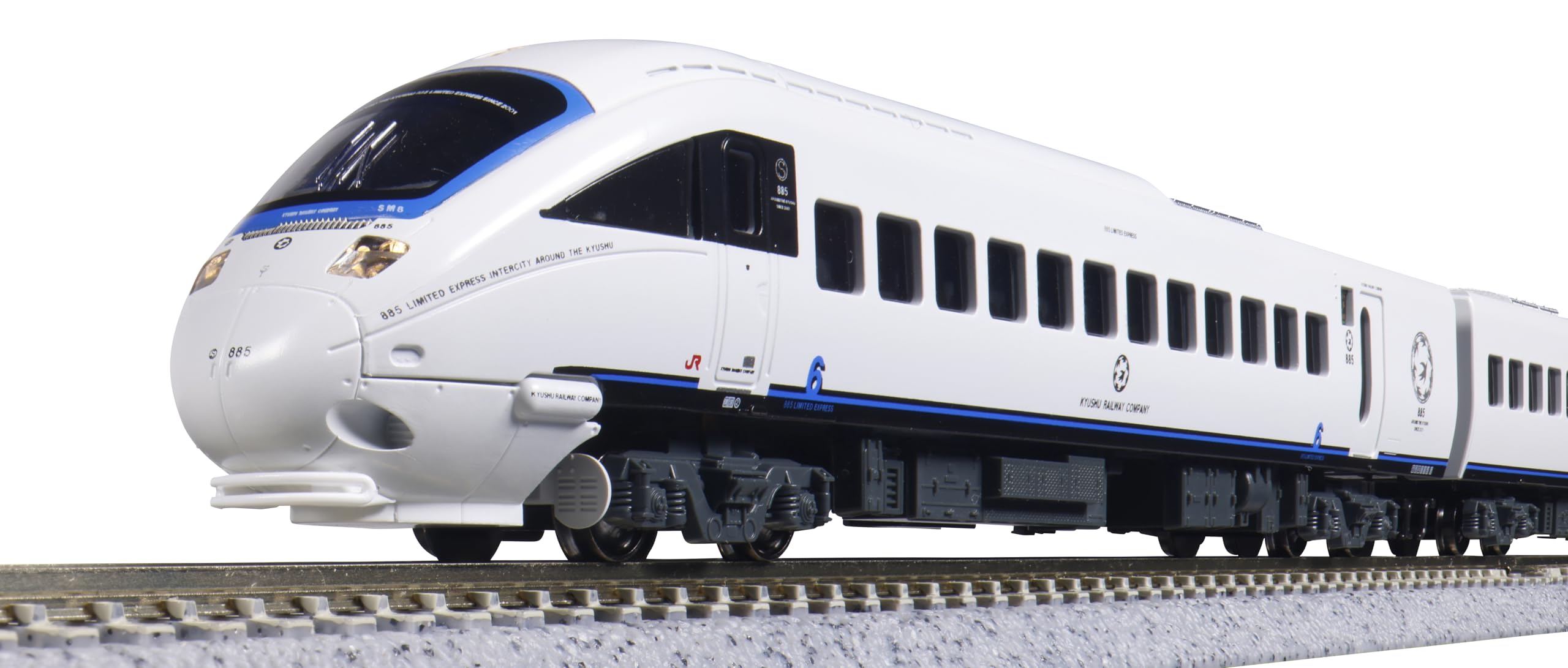 

KATO N Gauge 885 Series Second Run Around the Kyushu Model 6-Car Set, Train, 10-1952