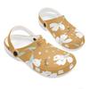 Casual Printed EVA Yard Clogs Unisex Easy Clean Slip On Soft Garden Yard Home Bathroom Casual Walking Home Slippers Outdoor Use