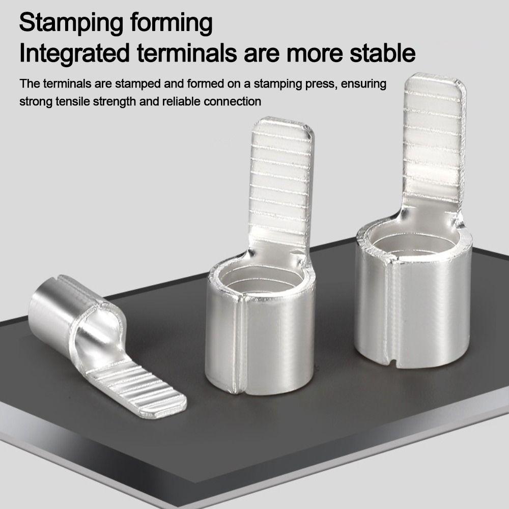 Pin-Shaped C45 Contact Pin Copper Tin Plated DZ47 Circuit Breaker Plug Terminal Lugs Electrical