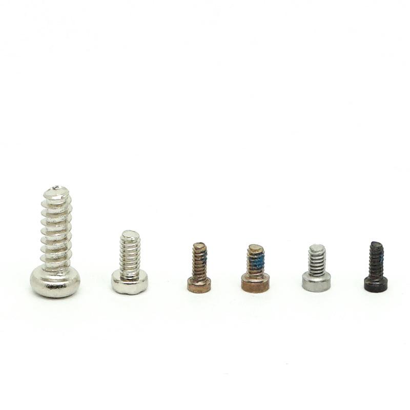 Stainless Steel Screws: Pan Head, Countersunk, Electroplated CD Pattern for Mobile Phones