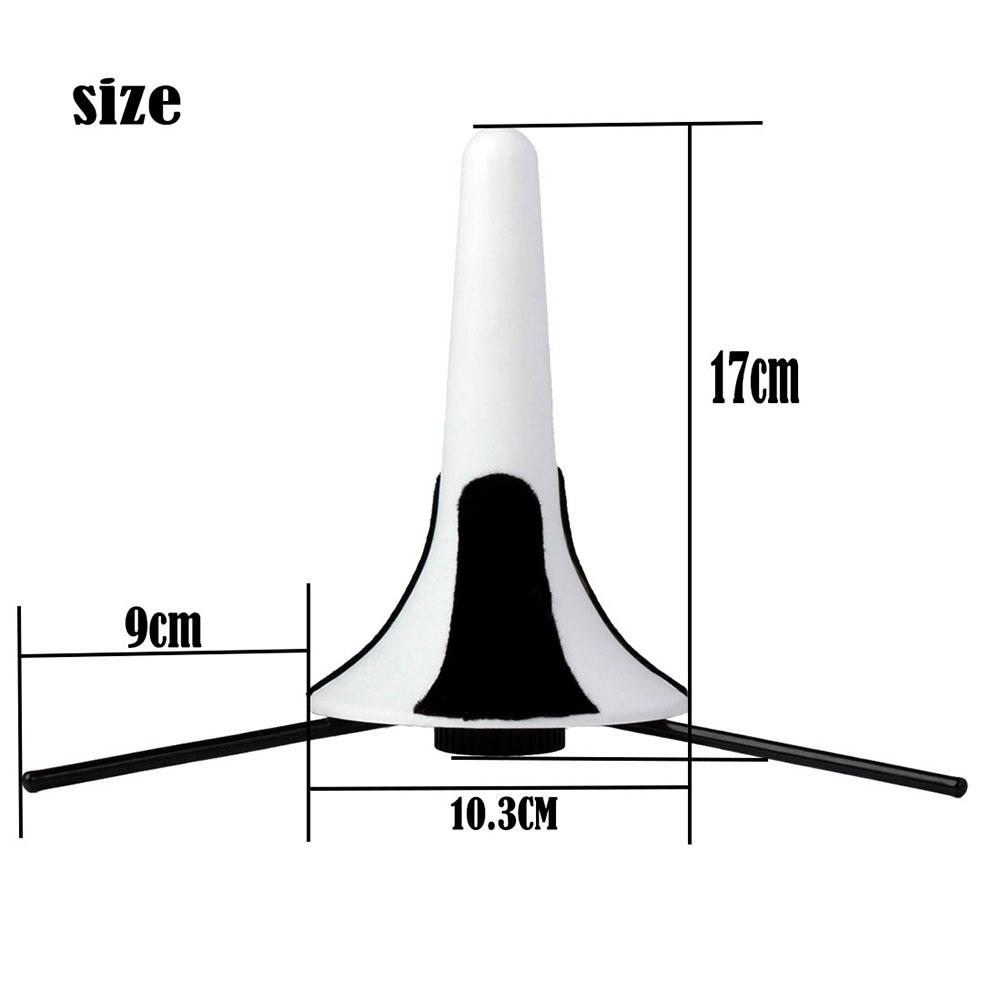 Çıkarılabilir ve Katlanabilir Metal Bacaklı Taşınabilir Trompet Tripod Tutucu Stand