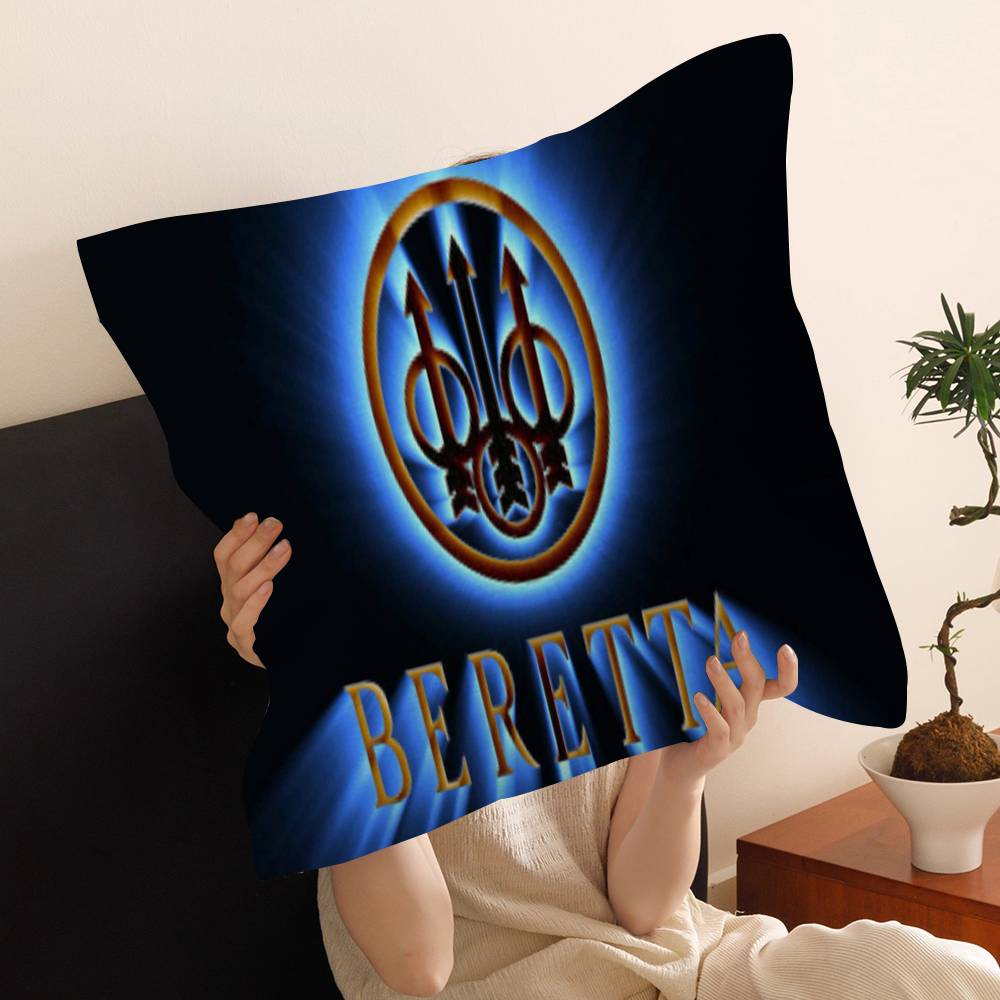 G-Gun B-Beretta Cushion Cover Pillowcase Upholstery Sofa Throw Pillow Home Decor Pillowcas