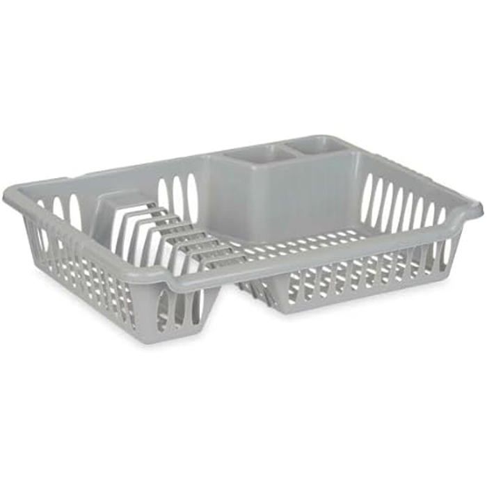 Égouttoir - KINVARA - Argenté - 41 X 37 X 31 Cm - Multicolore - Design Contemporain