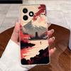 For Honor X8d Case Clear Luxury Cute Love Heart Rabbit Funny TPU Soft Silicone Phone Case For Honor X8d X 8d 4G Back Cover Funda
