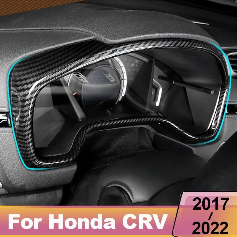 ABS Plastic Car Dashboard Garnish Frame Cover Trim Sticker For Honda crv CR-V 2017-    Decoration Accessories