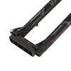 Mountain Bike Suspension Front Fork 29 Inch Aluminum Alloy Double Shoulder Shock Absorber Front Fork Tapered Steerer Manual Lockout Golden