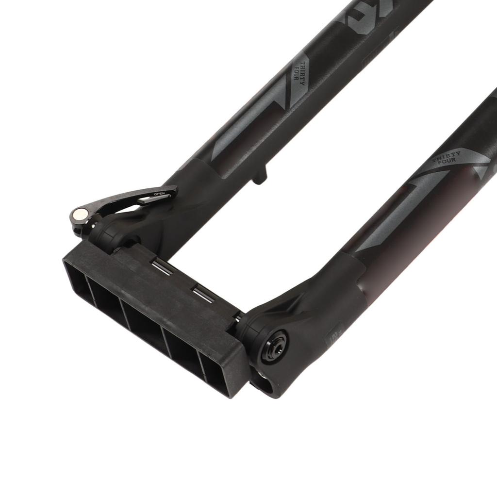 Mountain Bike Suspension Front Fork 29 Inch Aluminum Alloy Double Shoulder Shock Absorber Front Fork Tapered Steerer Manual Lockout Golden