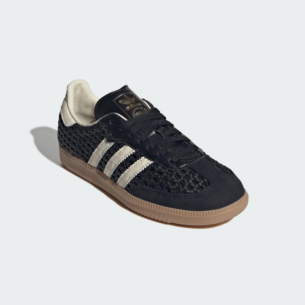 adidas SAMBA OG HQ9282 Unisex Originals Sneakers Core Black / Cream White / Gold Metallic