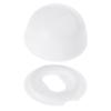 6PCS Bathroom Screw Covers Plastic Rustproof Caps Strong Elegant Finish for Toilet Sink Cabinet & Household Fixtures