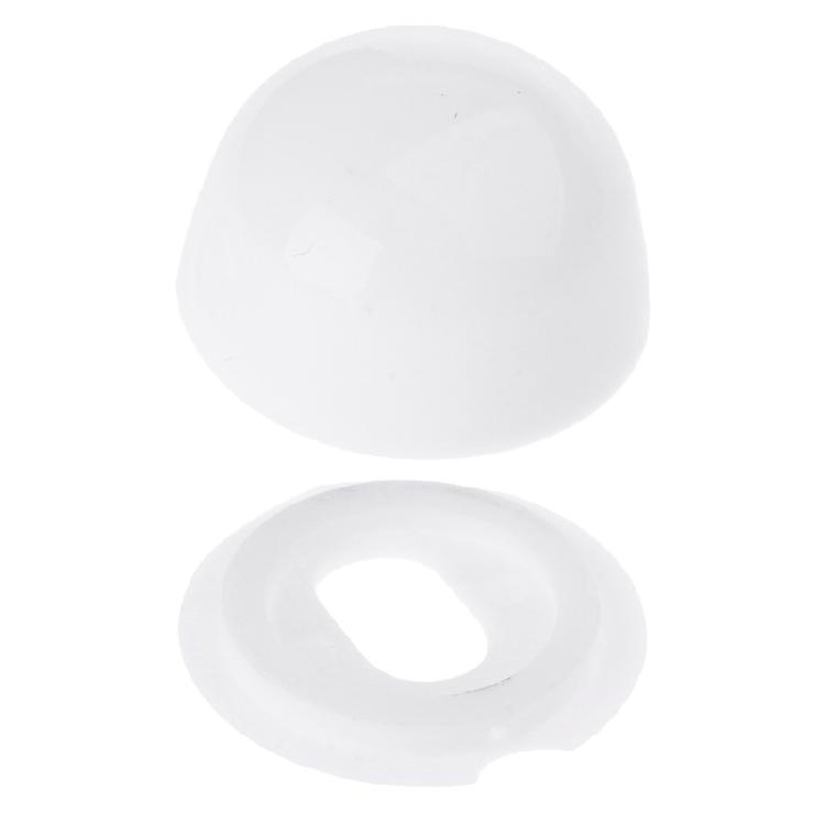 6PCS Bathroom Screw Covers Plastic Rustproof Caps Strong Elegant Finish for Toilet Sink Cabinet & Household Fixtures