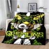 Gremlins cartoon printing blanket children's warm blanket flannel soft and comfortable blanket home travel blanket birthday gift