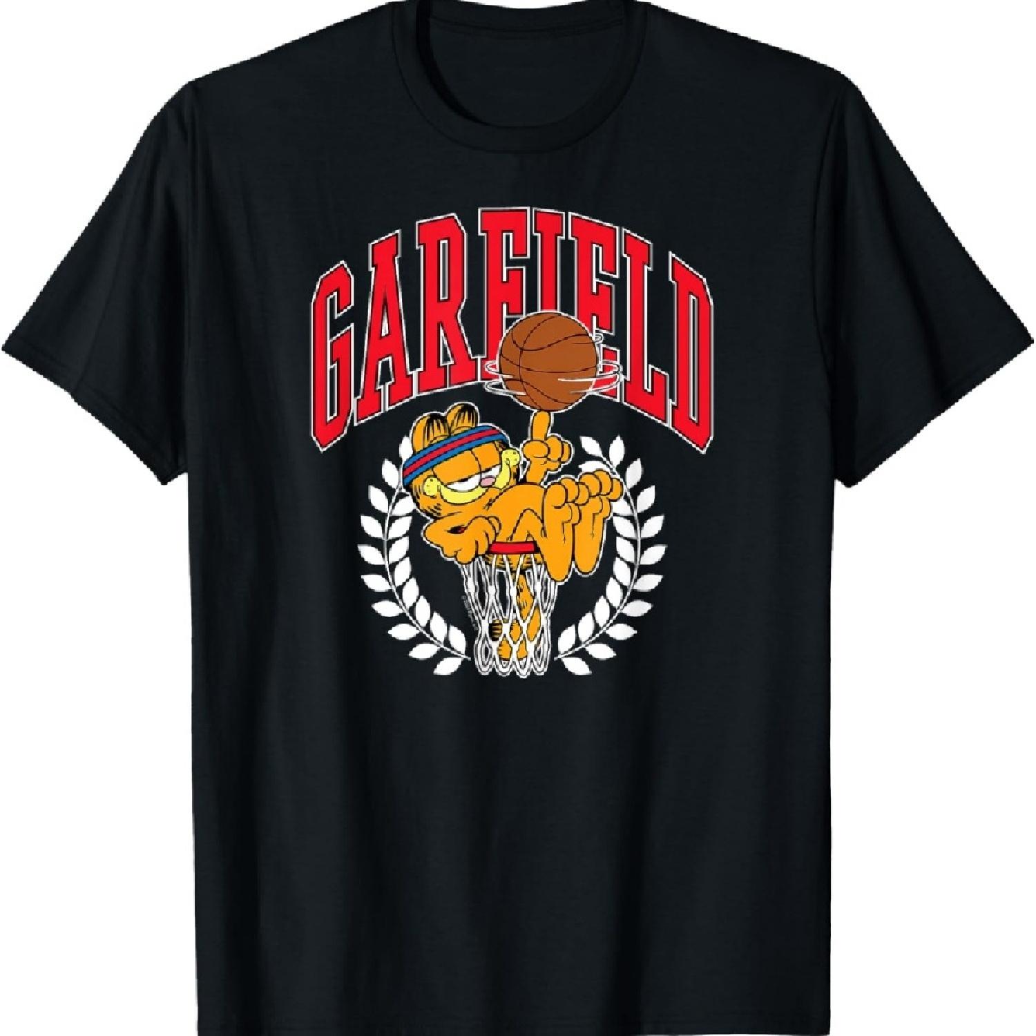 

Garfield - Collegiate Basketball Hoop T-Shirt XXXXXL чёрный