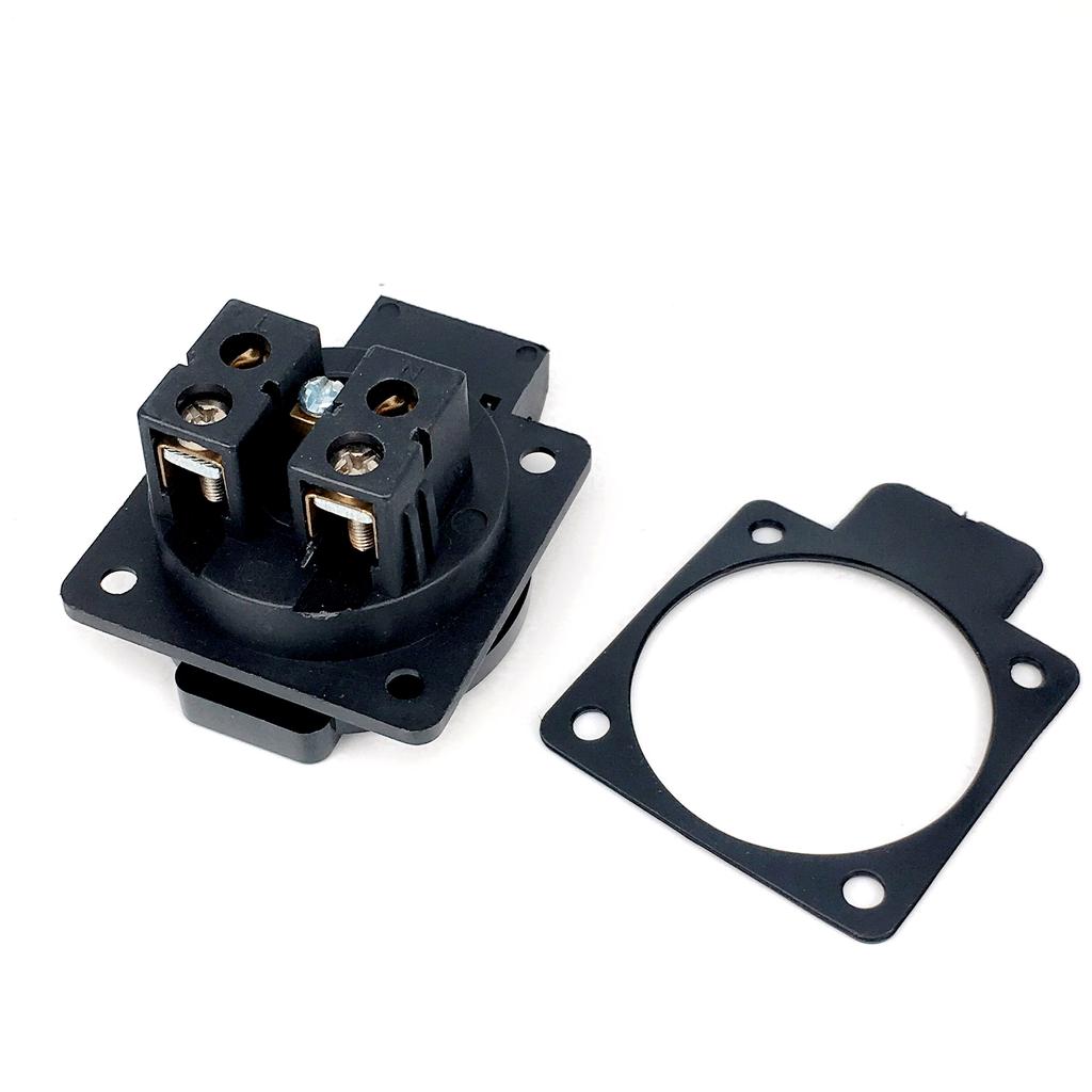 Waterproof Industrial Socket AC Power Socket German Industrial Plug Electrical Socket with Waterproof Cover