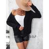 2024 Autumn And Winter New European And American Solid Color Women'S Knitted Three-Dimensional Pattern Cardigan Jacket Sweater For Women