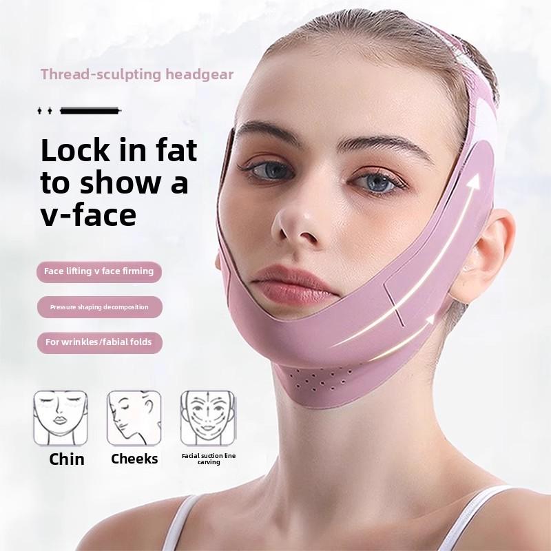 רצועת תיקון נשימת פה לשינה תמיכת סנטר נגד נחירות לילדים מבוגרים