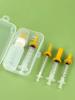 Pet Feeding Device Set Cat Dog Care Bottle Syringe Suit Newborn Kitten Feed Device with Feeding Bottle Puppy Medication Device