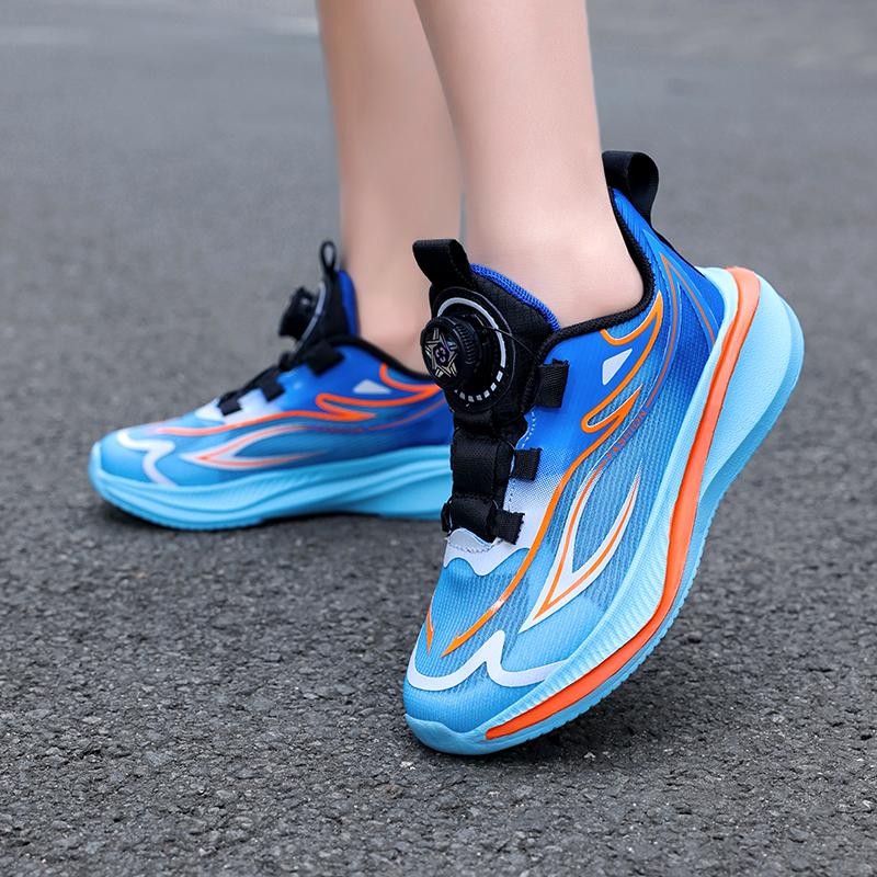 Kids Breathable Sport Shoes Lightweight Mesh Walking Sneakers for School Outdoor Play and Daily Wear