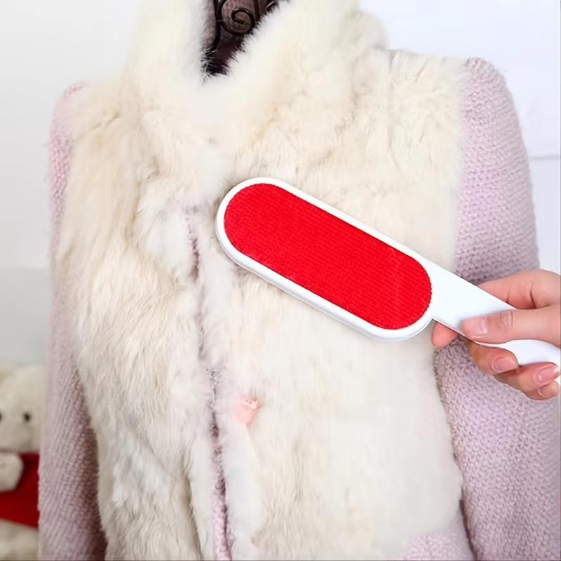 Double sided electrostatic cashmere brush, hair removal tool, woolen coat hair remover, clothes adhesive brush, clothes dry clea
