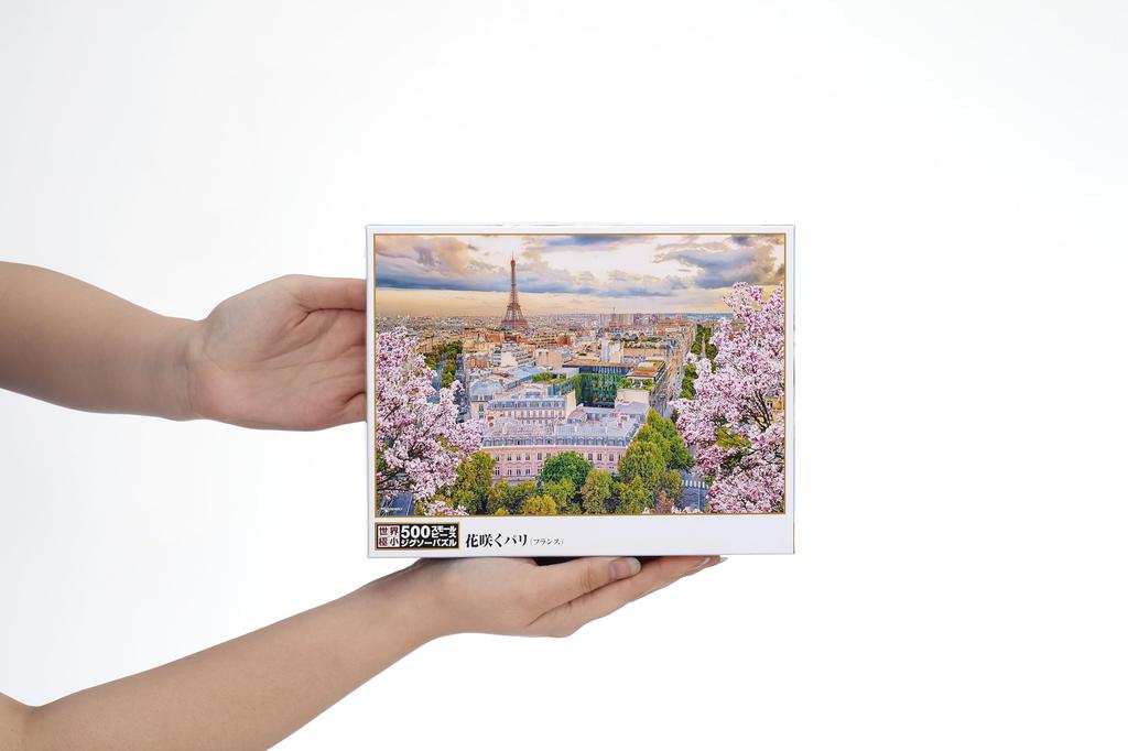 In Beverly 500 Small Piece Jigsaw Blooming Paris X 38 [Made Japan] Puzzle, (26 Cm) 500S-021