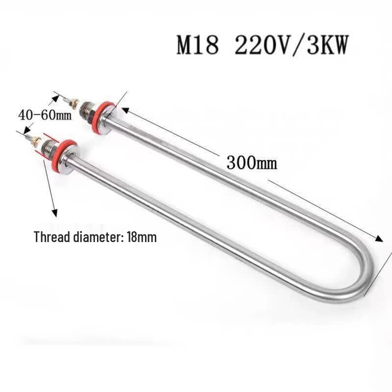 Single U-shaped Electric Heating Tube