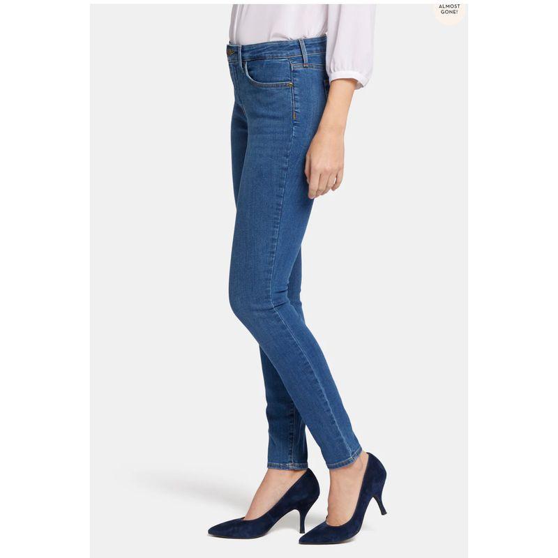 2 Pieces 10% Off Export USA Plus Size NY Family Ami Series Ankle Tight High Waist Stretch Pencil Feet Denim (Ankle-Length Pants)