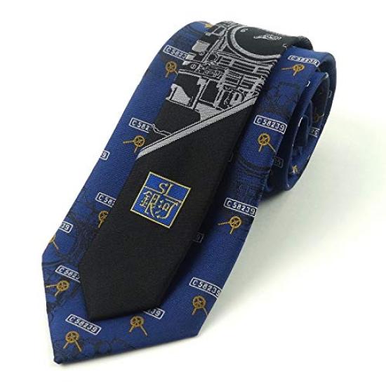 [Bluebell Land] JR East Japan Licensed Train Tie for Men 005334-3002 Navy Japan F (FREE Size)