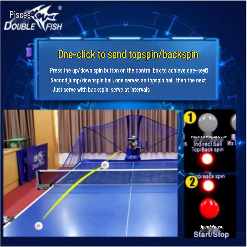 Double Fish DF-G8 Table Tennis Robot