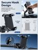 Motorcycle Phone Mount, One-Handed Anti-Shake Bike Holder, Universal Fit for Electric Scooter & Motorbike