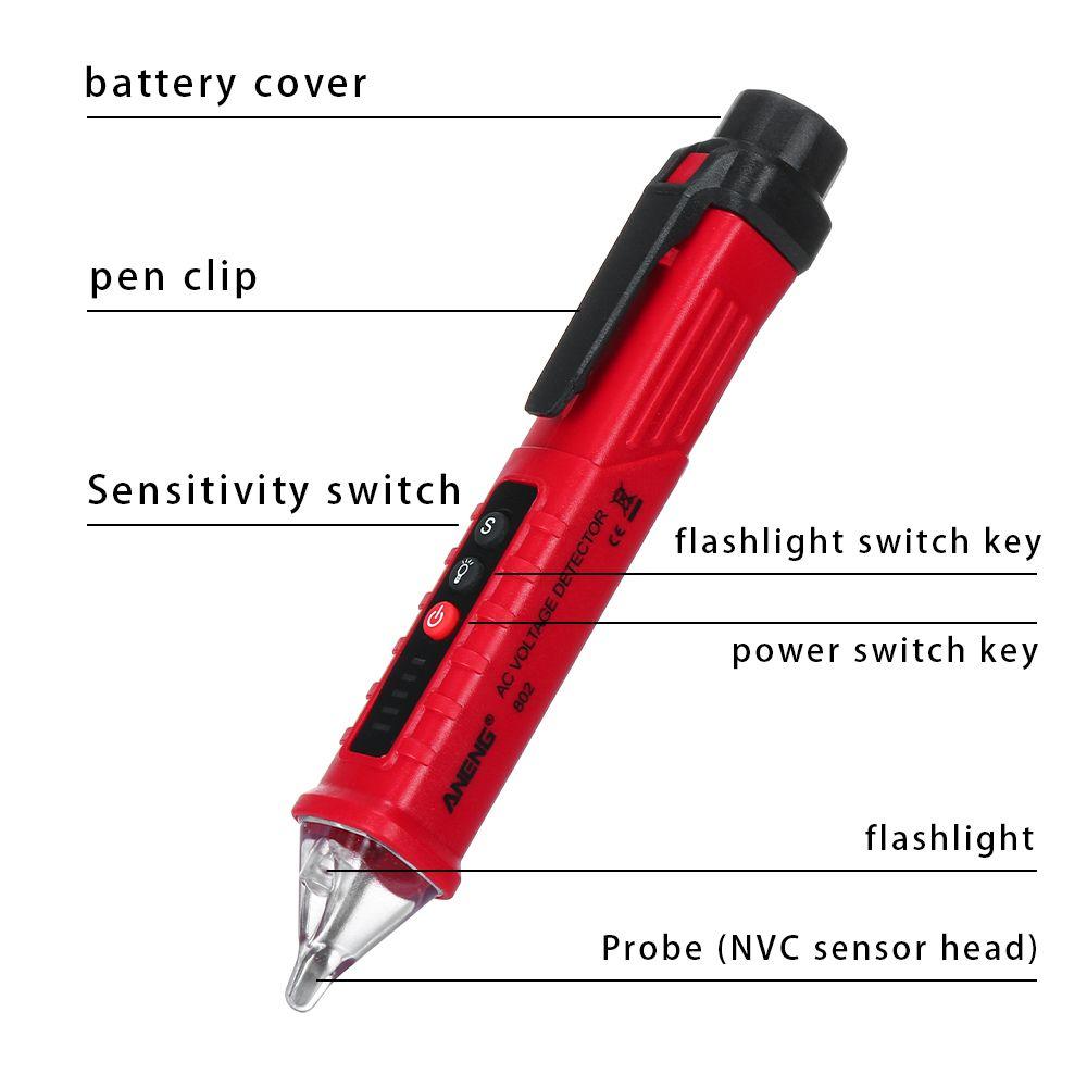 

Тестовая ручка, регулируемый электрический тестер, детекторы напряжения, электрический датчик тока, бесконтактный