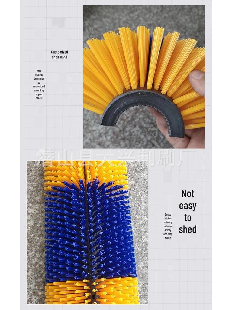 Cattle and Horse Massage Brush: Half-Body Scratch & Itch Relief Roller for Animal Cleaning