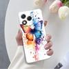 For Honor 400 Lite  Case Luxury Fashion Clear Phone Case For Honor 400 Pro Marble Flower Transparent Soft Silicone Protect Cover