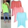 Stylish Women's Loose Medium Sleeve T-shirt Spring Blouse Ideal For Daily Casual Wear